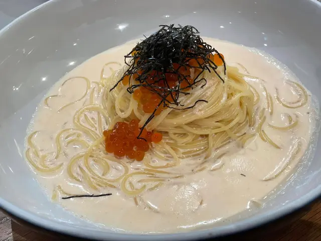 明太子醬北海道三文魚籽意粉