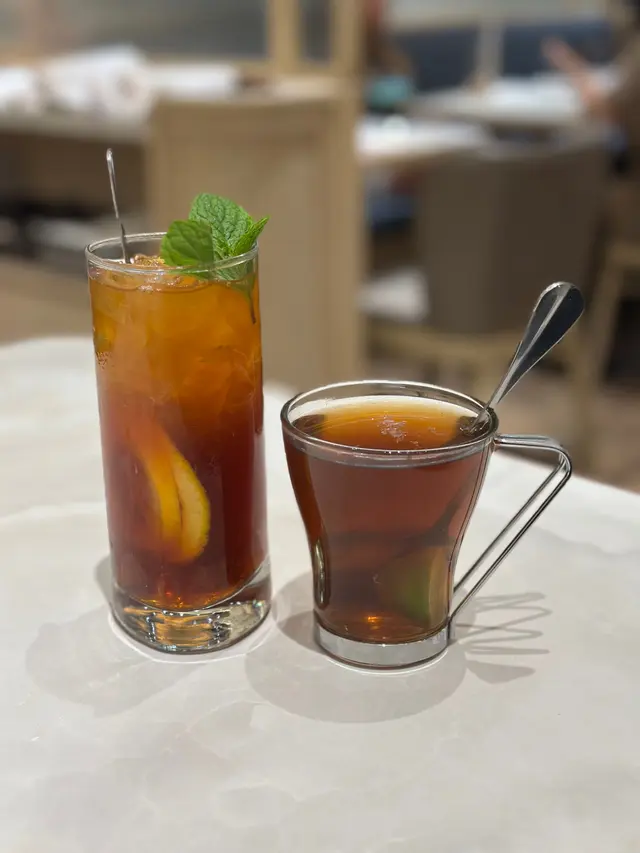 香茅鮮橙茶  及  青檸紅茶