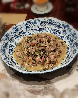 辣椒炒排骨牛肉