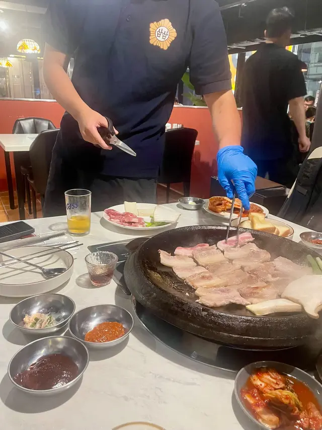 三三烤肉套餐(豬肉、3人)