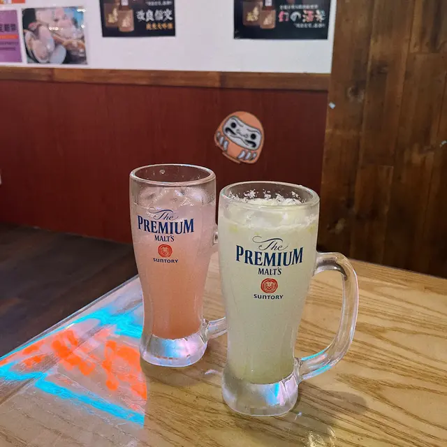 白桃梳打|自家製鹽檸檬燒酎