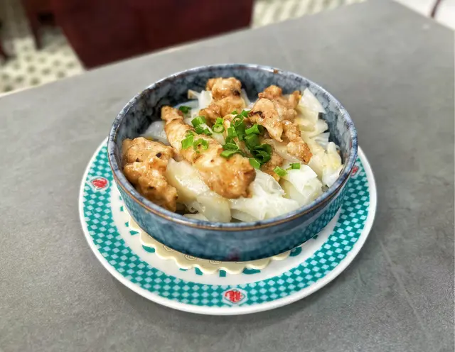 陳皮醬龍躉球蒸陳村粉