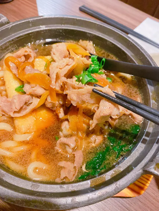 壽喜燒牛肉鍋烏冬
