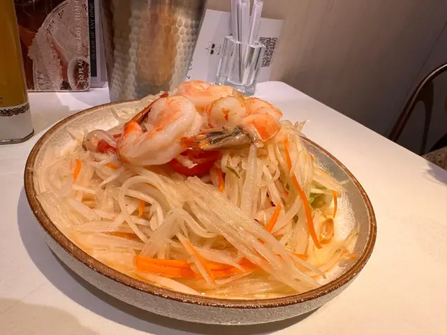 泰式青木瓜鮮蝦沙律