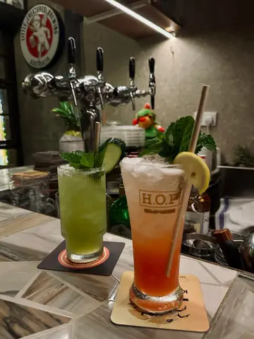 Flowering Ecstasy (alcoholic)  &  Fruit Basket (non-alcoholic)