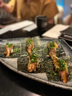 焰烧左口鱼寿司