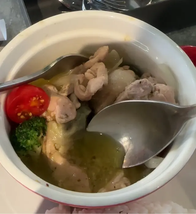 泰式青咖喱雞飯