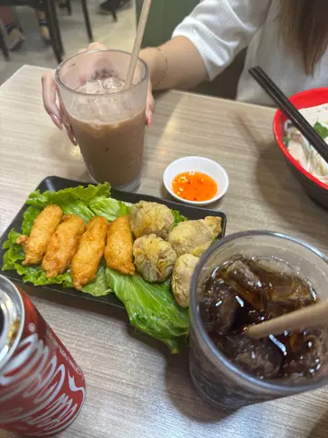 炸虾枣+云吞双拼