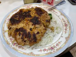 招牌肉餅飯