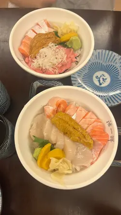 三色丼
