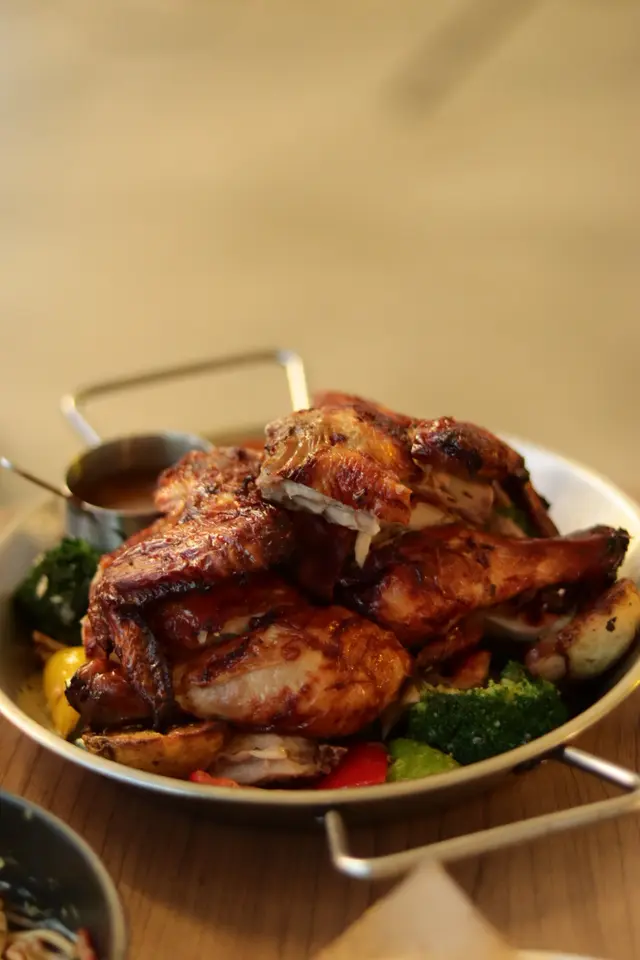 原隻爆汁啤酒雞