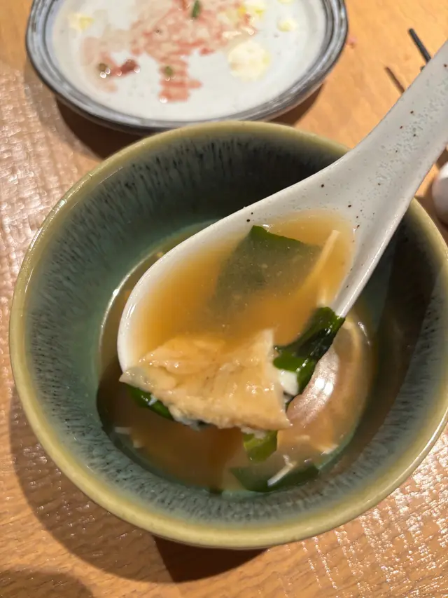 花膠麵豉湯