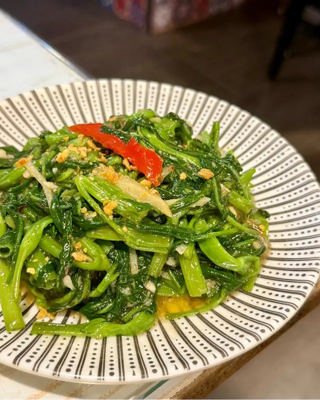 馬拉盞炒通菜