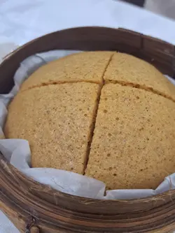 Steamed Brown Sugar Sponge Cake