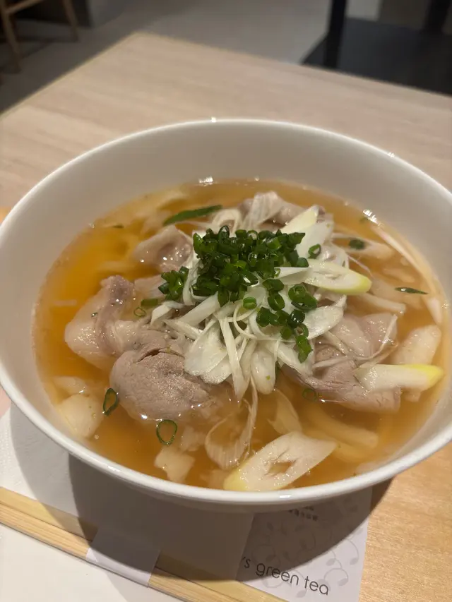 柚子胡椒豚肉烏冬