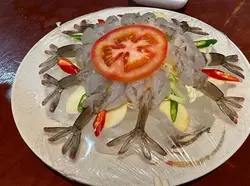 生虾刺身