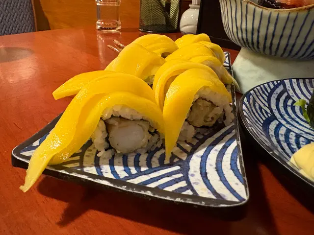 芒果炸蝦卷