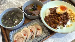 卤肉鸡卷便当