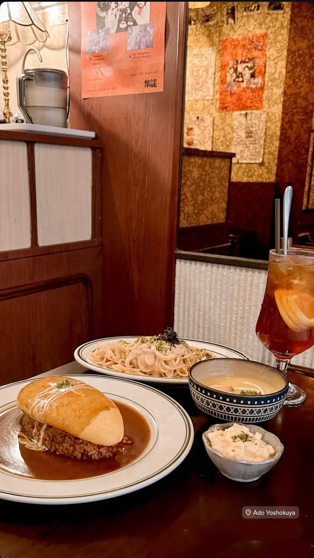 經典日式牛肉醬汁蛋包飯