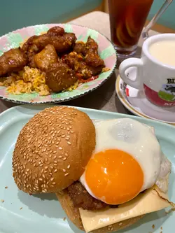 芝士蛋牛肉漢堡