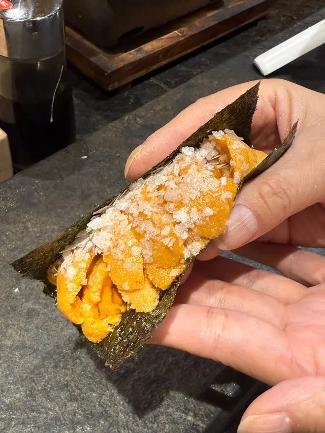 北海道馬糞海膽漢堡包