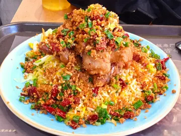 椒鹽豬扒飯