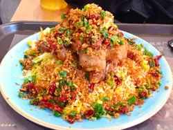 椒鹽豬扒飯