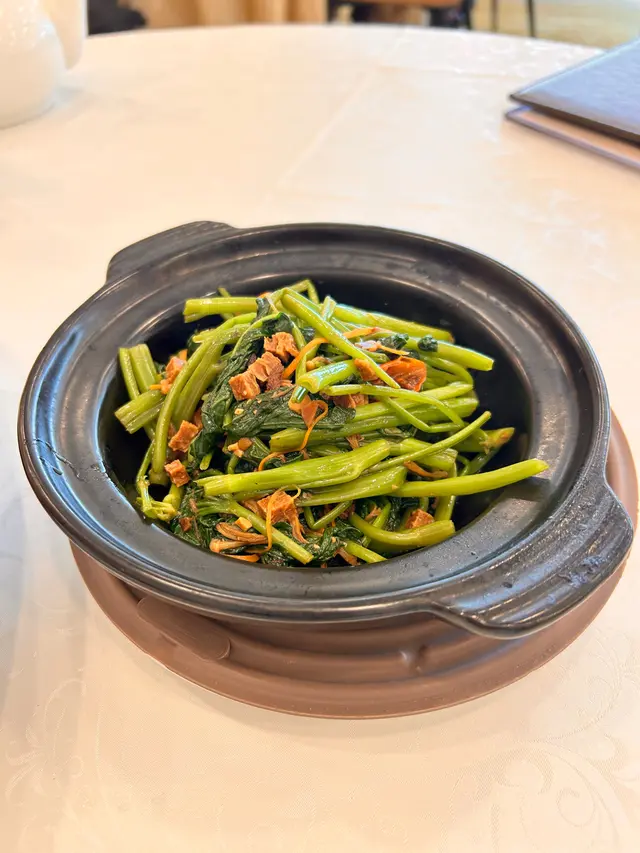 素馬拉盞炒通菜