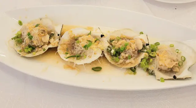 海鮮自選組合-金蒜銀絲蒸元貝 (4隻)