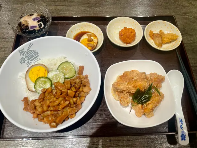 宜蘭鹽酥雞滷肉飯