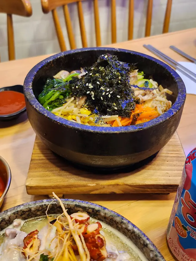 炒豬肉石鍋芝士拌飯