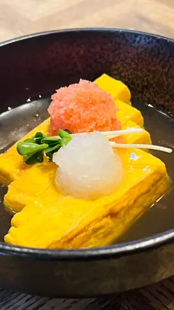 口感軟綿綿，明太子帶有淡淡鹹香，好味呀