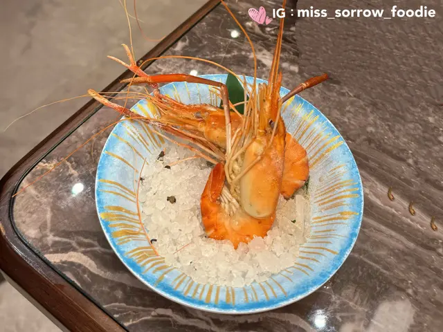 油鹽焗大頭蝦