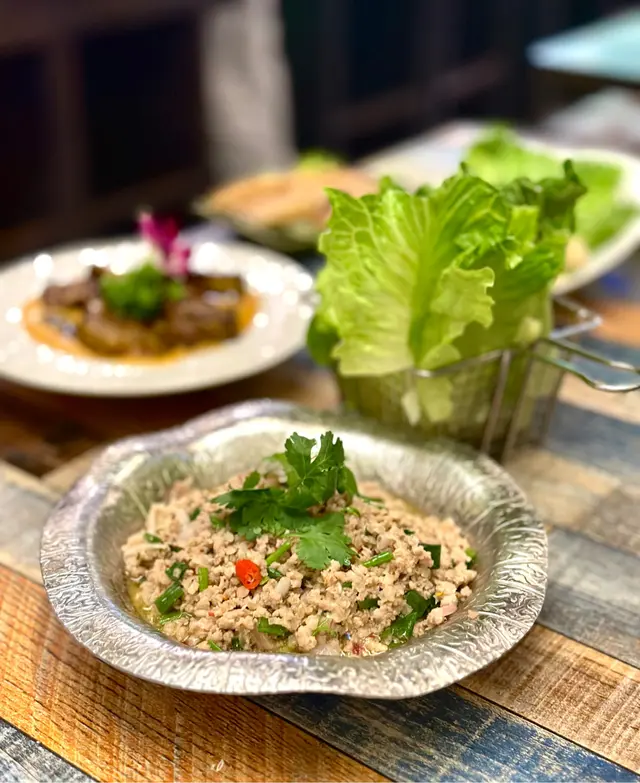 泰式肉碎生菜包