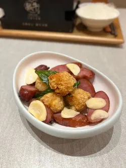 盐酥鸡拼夜市小香肠