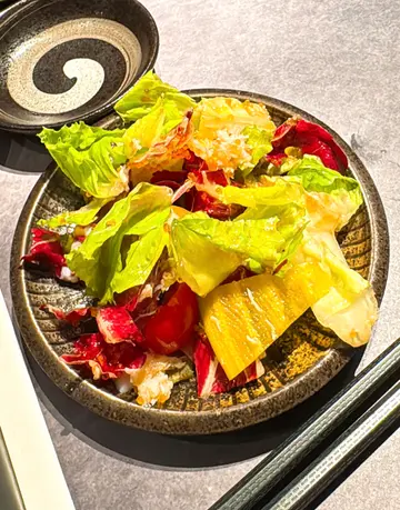 松葉蟹肉溫泉玉子沙律叔 Matsuba Crab Meat with Onsen Egg Salad