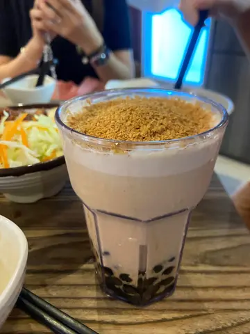 胚芽珍珠奶茶