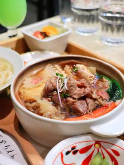 Kanto-Style  Sukiyaki  Soup  with  Premium  Beef  &  Tofu Soup