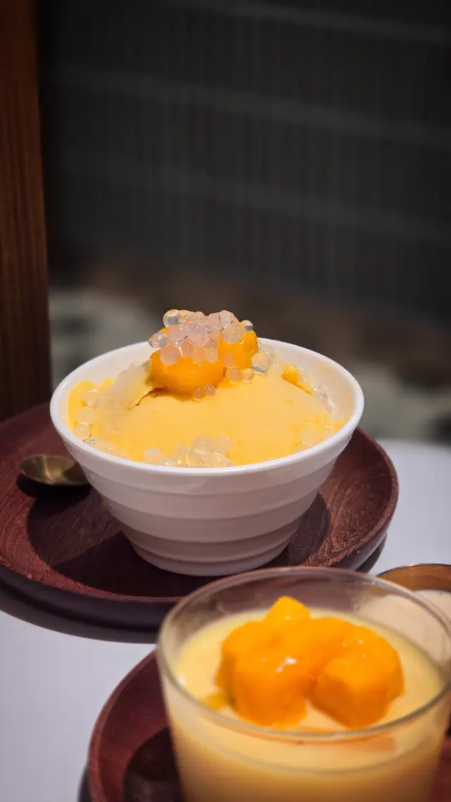 芒果奶昔冰仙草凍