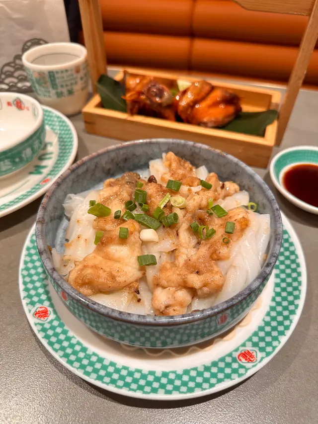 陳皮醬龍躉球蒸陳村粉