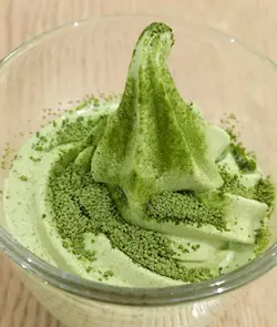 抹茶软雪糕
