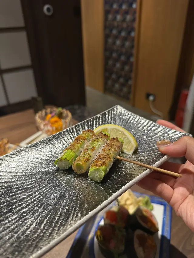 黑豚肉蘆筍卷
