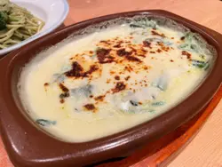 香焗白汁波菜