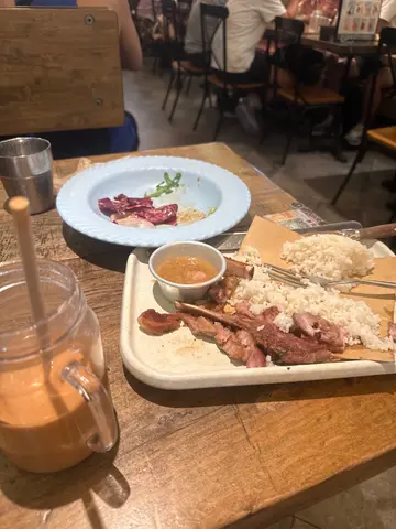  (全)香煎羊架 配白饭 (两件)