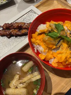 牡蠣親子丼