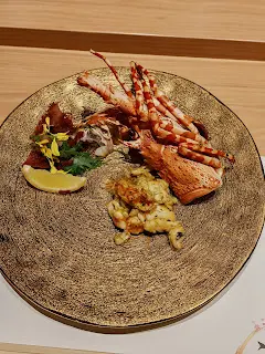 鐵板燒野生生猛龍蝦