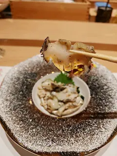 鐵板燒南非鮑魚