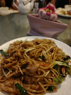 烧汁黑豚肉炒乌冬