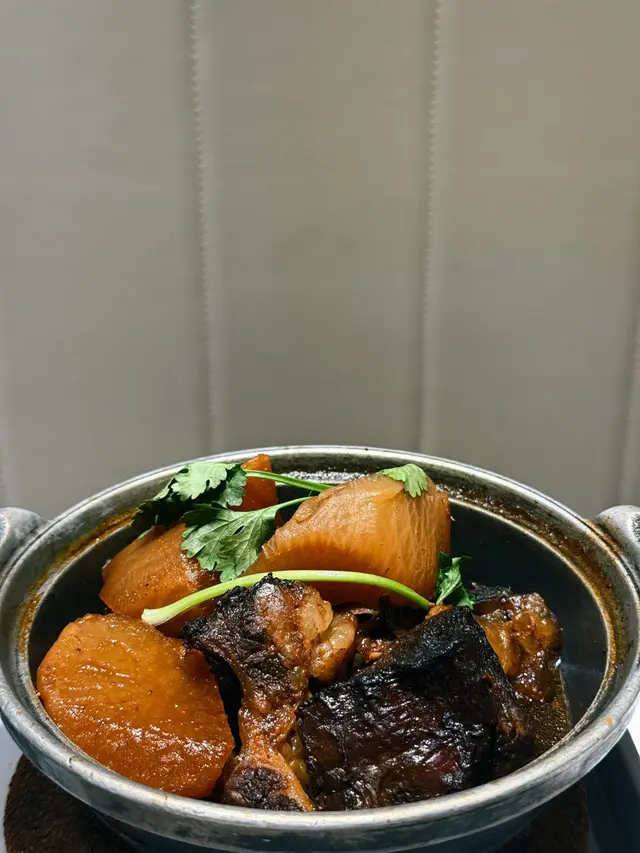 炆牛肋骨煲套餐