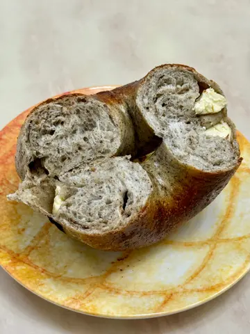 伯爵茶柠檬忌廉芝士贝果